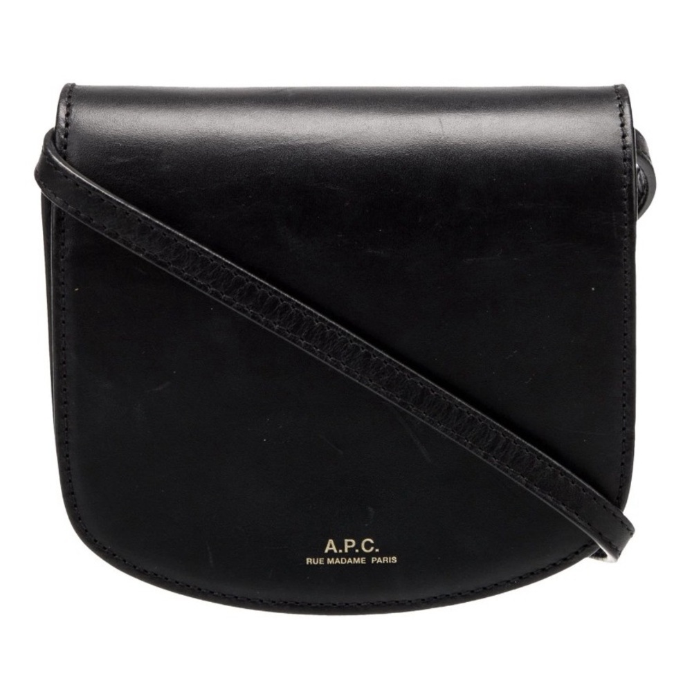 A.P.C. Mini Black Crossbody Bag